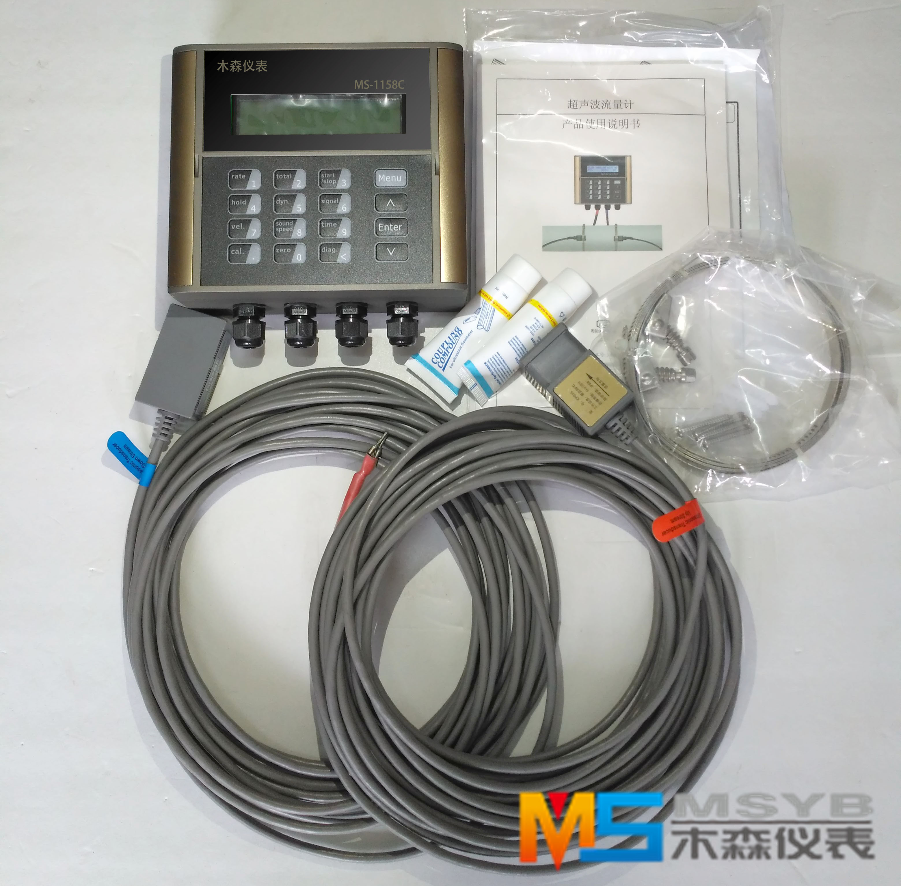 外夹式超声L量?-传感? width=